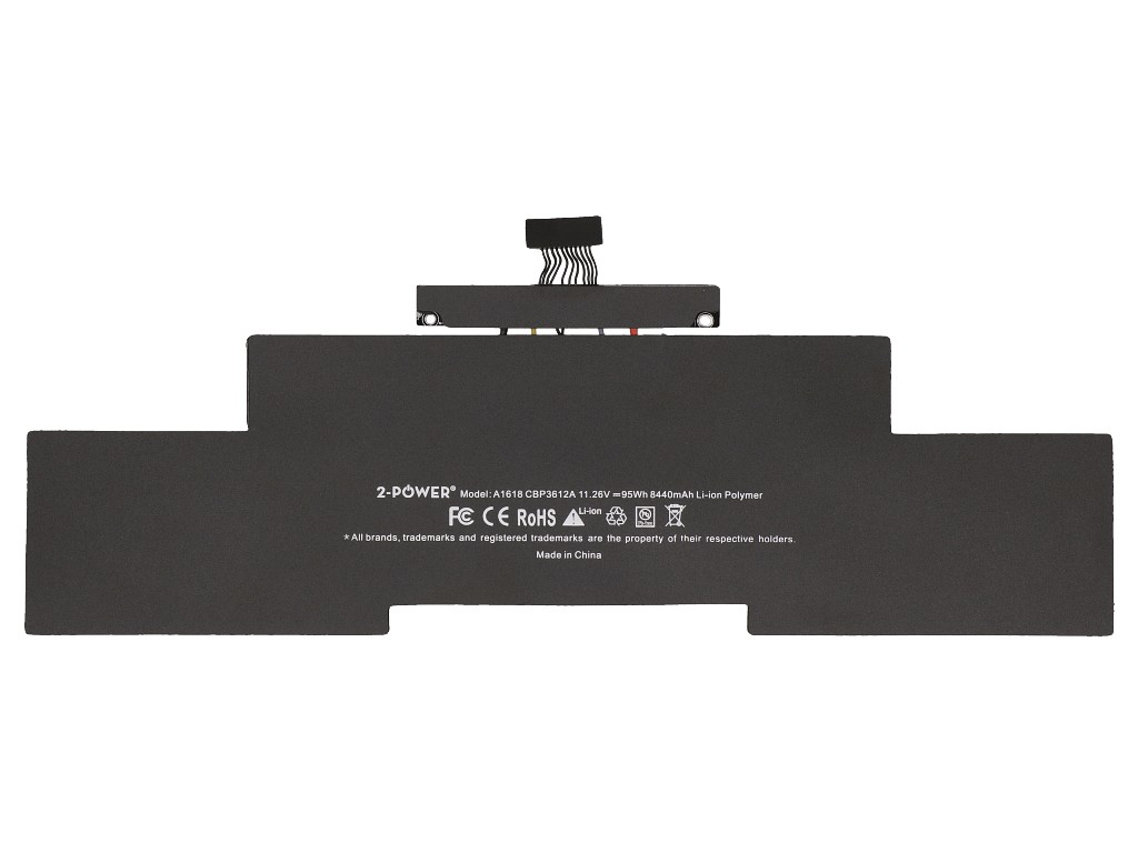 Image of 2-Power 11.3v, 95Wh Laptop Battery - replaces A1618