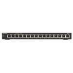 NETGEAR GS316 Unmanaged Gigabit Ethernet (10/100/1000) Black