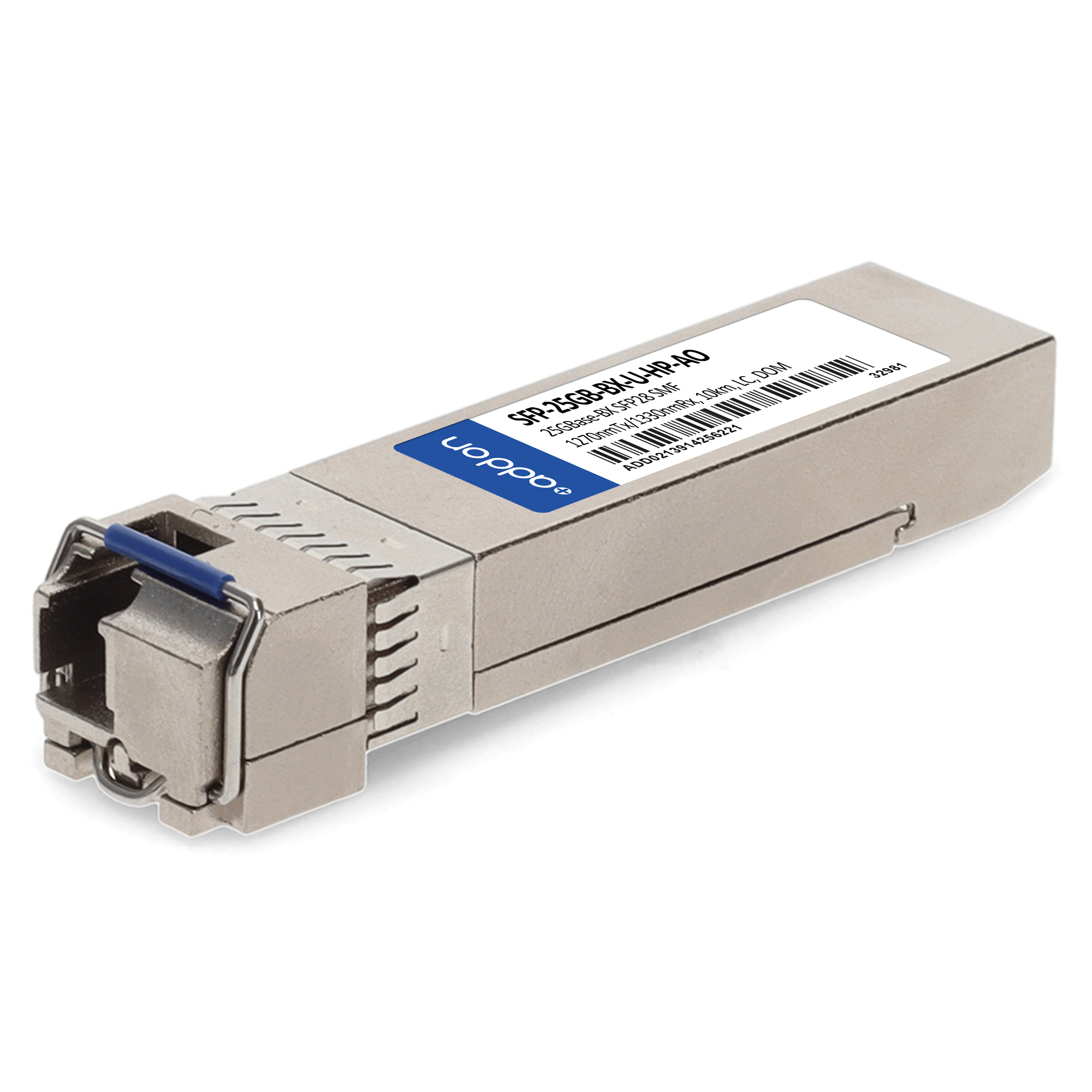 AddOn Networks SFP-25GB-BX-U-HP-AO Compatible 25G SFP28 10 km TAA Compliant Transceiver AddOn Networks SFP-25GB-BX-U-HP-AO Compatible 25G SFP28 10 km TAA Compliant Transceiver