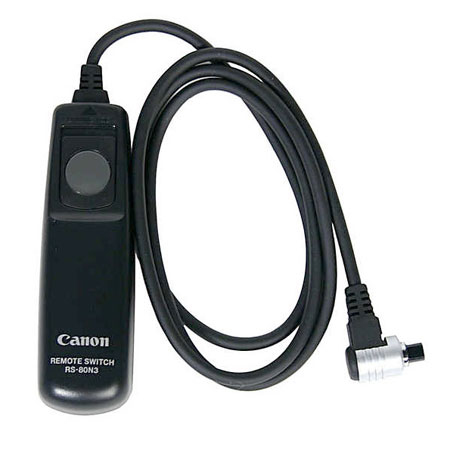 Canon RS-80N3 remote control Wired Digital camera Press buttons