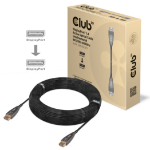 CLUB3D DisplayPort 1.4 Active Optical Cable Unidirectional 4K120Hz 8K60Hz M/M 20m/65.62ft