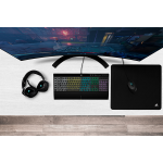 Corsair K55 RGB PRO toetsenbord Gamen USB Zwitsers Zwart