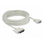 DeLOCK Serial Cable D-Sub 25 male to D-Sub 9 female 10 m