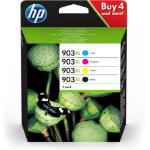 HP 3HZ51AE/903XL Ink cartridge multi pack Bk,C,M,Y high-capacity 21,5ml + 3x9,5ml Pack=4 for HP OfficeJet Pro 6860/6950