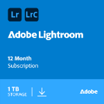 Adobe Photoshop Lightroom Lightroom, 1 year subscription + 1TB Graphic editor 1 license(s) 1 year(s)