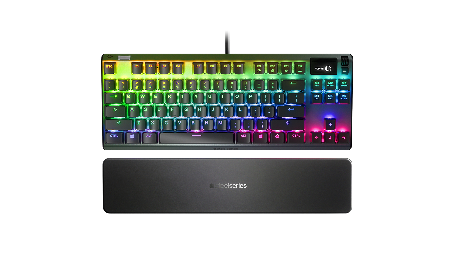 Steelseries APEX PRO TKL keyboard Gaming USB QWERTY UK English Grey