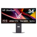 LG UltraGear™ G6 34G600A-B - 34-inch 160Hz WQHD Curved Gaming Monitor | 34-inch WQHD display / AMD FreeSync™ Premium
