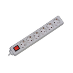 Bachmann Surge protector, 3m White 6 AC outlet(s) 250 V