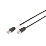 Digitus DK-1644-100/BL-OD netwerkkabel Zwart 10 m Cat6 S/FTP (S-STP)