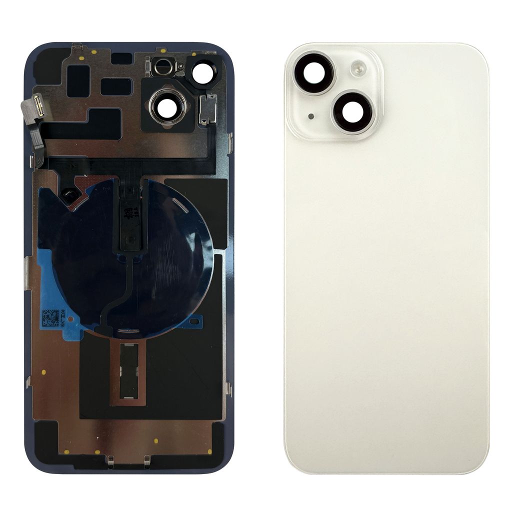 EU Product - iPhone 14 Plus Back Cover with Small Parts (No Logo) - Silver (Starlight) thumbnail