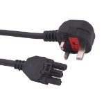 Videk UK 13A Plug to GST Connector Cable 3m