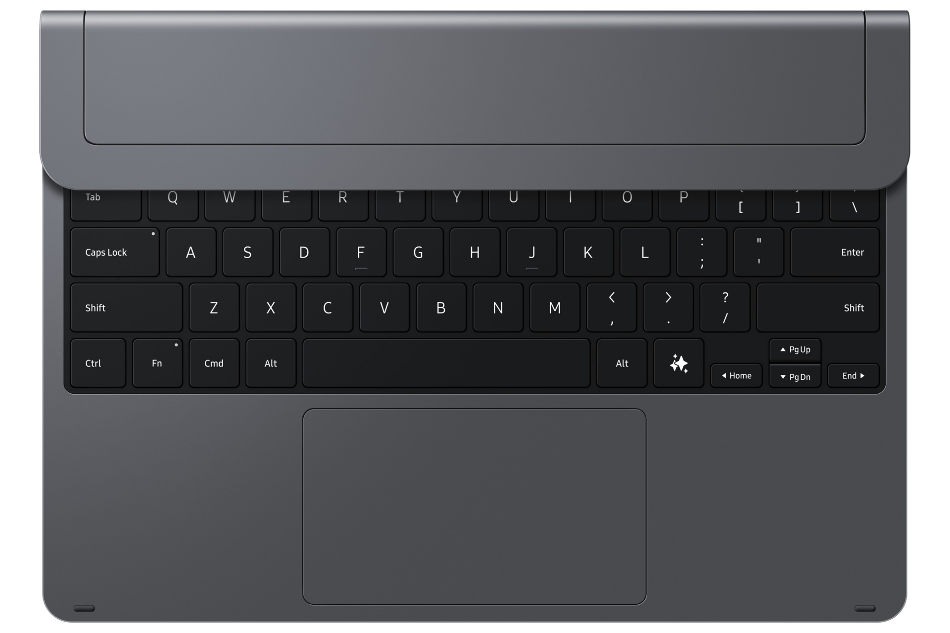 Samsung EF-DX845B QWERTZ German Pogo Pin Silver