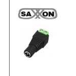 SAXXON PSUBR13B - Bolsa de 10 conectores hembra / Para fuente de poder / Bloque para atornillar positivo y negativo -