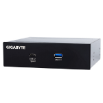 Gigabyte GC-USB 3.1 BAY 13,3 cm (5.25") I/O ports paneel Zwart