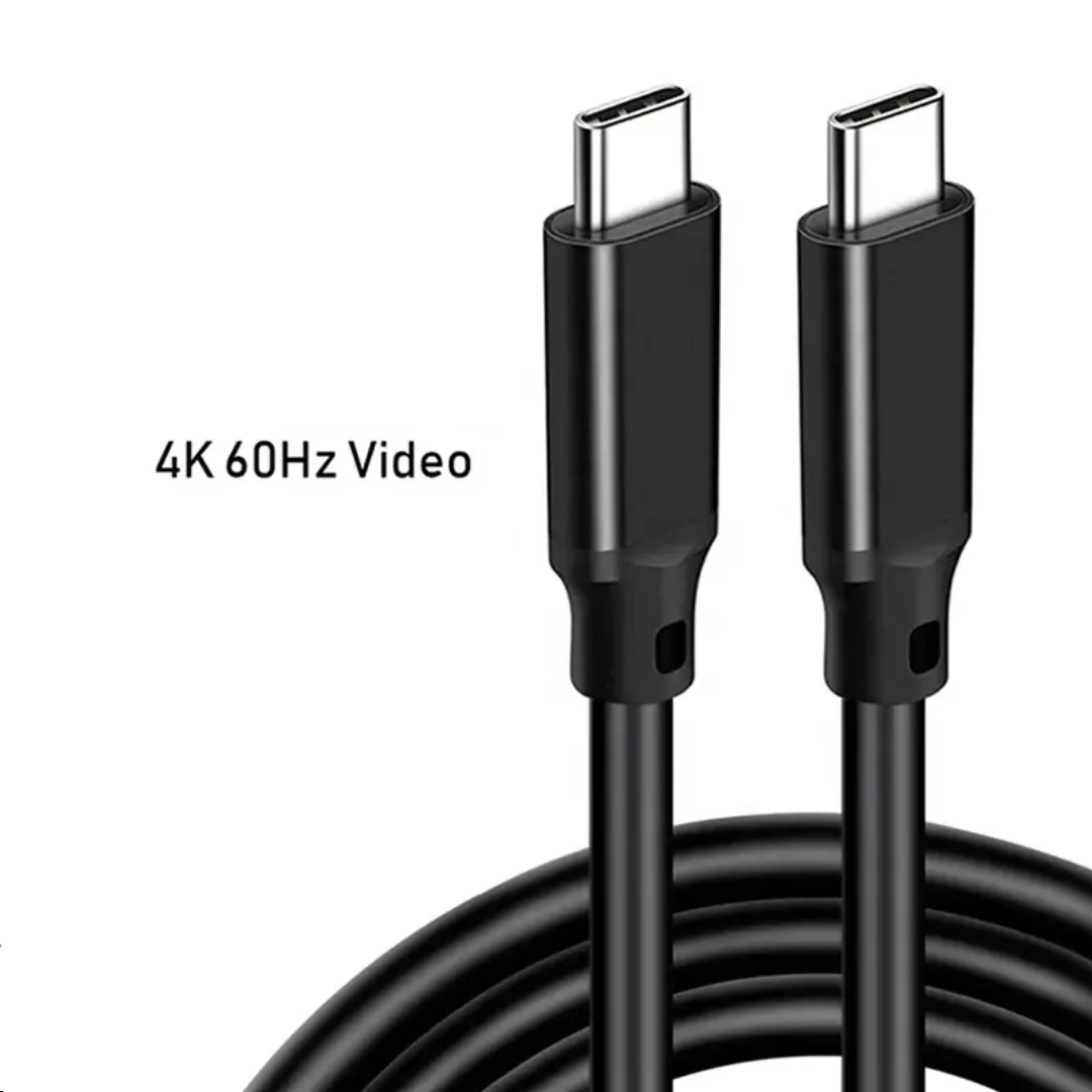 JLC Type C (Male) to Type C (Male) 4K Cable - 2M - Black