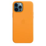 Apple iPhone 12 Pro Max Leather Case with MagSafe - California Poppy