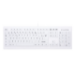 CHERRY AK-C8100F-U1-W/FR Tastatur Medizinisch USB AZERTY Französisch Weiß