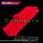 AC Ryan Connectx™ ATX20pin Female - UVRed 100x Red