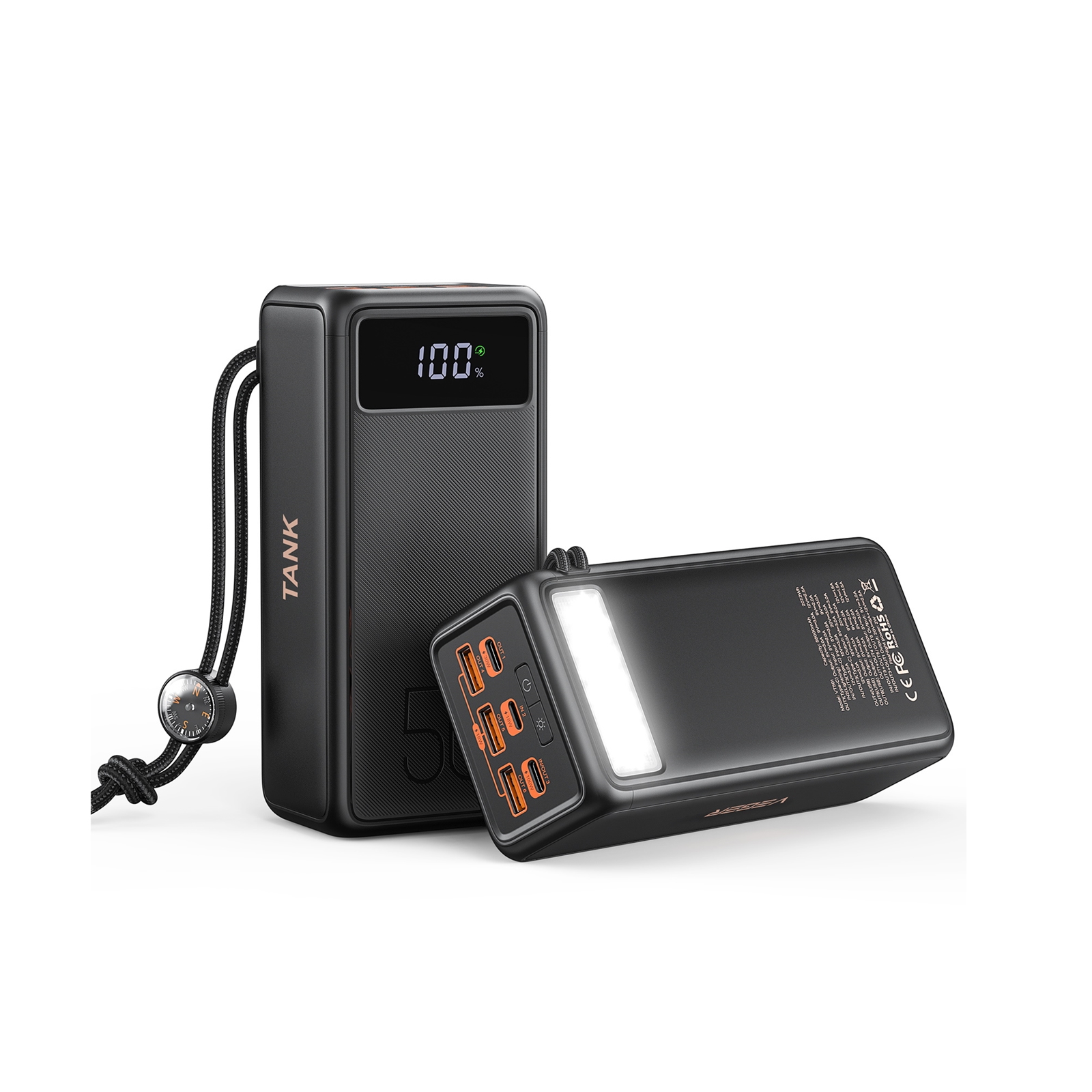 Image of TARGET VEGER Tank Boost PowerBank, 56,000mAh, 130W Total Output, 5...