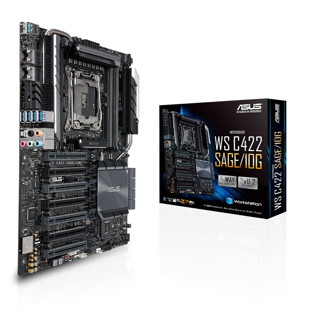 ASUS WS C422 SAGE/10G Intel® C422 LGA 2066 (Socket R4) CEB