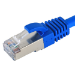 Cablenet 0.5m Cat6a RJ45 Blue S/FTP LSOH 26AWG Snagless Booted Patch Lead