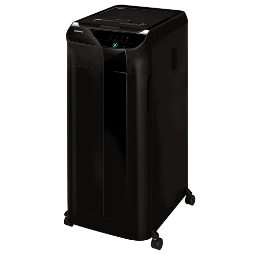 Image of Fellowes AutoMax 600M paper shredder Micro-cut shredding Black