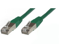 Image of Microconnect 10m CAT6 FTP networking cable Green F/UTP (FTP)