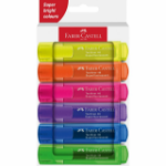 Faber-Castell 254646 marker 6 pc(s) Blue, Green, Orange, Pink, Purple, Yellow