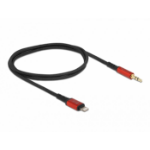 DeLOCK Audio Cable 8 pin Lightning male to Stereo jack male 3.5 mm 3 pin 0.5 m