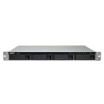 QNAP TS-463XU-RP NAS Rack (1U) AMD G GX-420MC 4 GB DDR3L QNAP Turbo System Black
