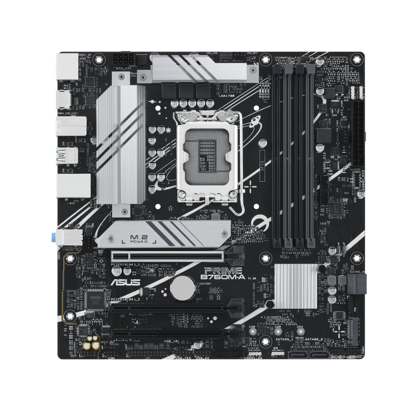 Image of ASUS PRIME B760M-A-CSM Intel B760 LGA 1700 micro ATX
