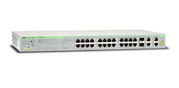 Image of Allied Telesis AT-FS750/28PS-50 Managed Fast Ethernet (10/100)...