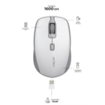 Acteck OPTIMIZE TRIP MI 670 ratón Oficina Ambidiestro RF inalámbrico Óptico 1600 DPI