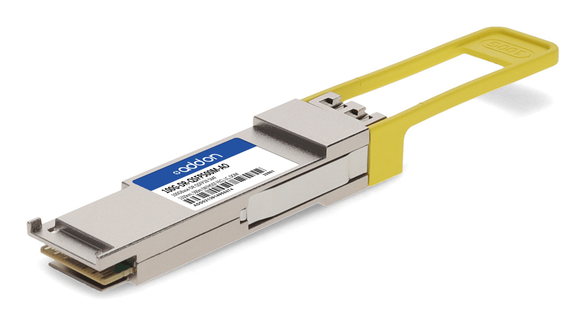 AddOn Networks 100G-DR-QSFP500M-AO Compatible 100G QSFP28 500 m TAA Compliant Transceiver