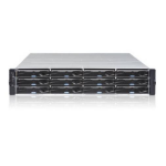 Infortrend ESDS 1012 disk array Rack (2U) Black, Grey