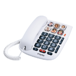 Alcatel TMAX 10 DECT telephone Caller ID White