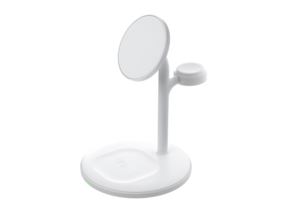 EU Product - Greencell 3-in-1 MagSafe Charger Stand for iPhone, Apple Watch, AirPods thumbnail