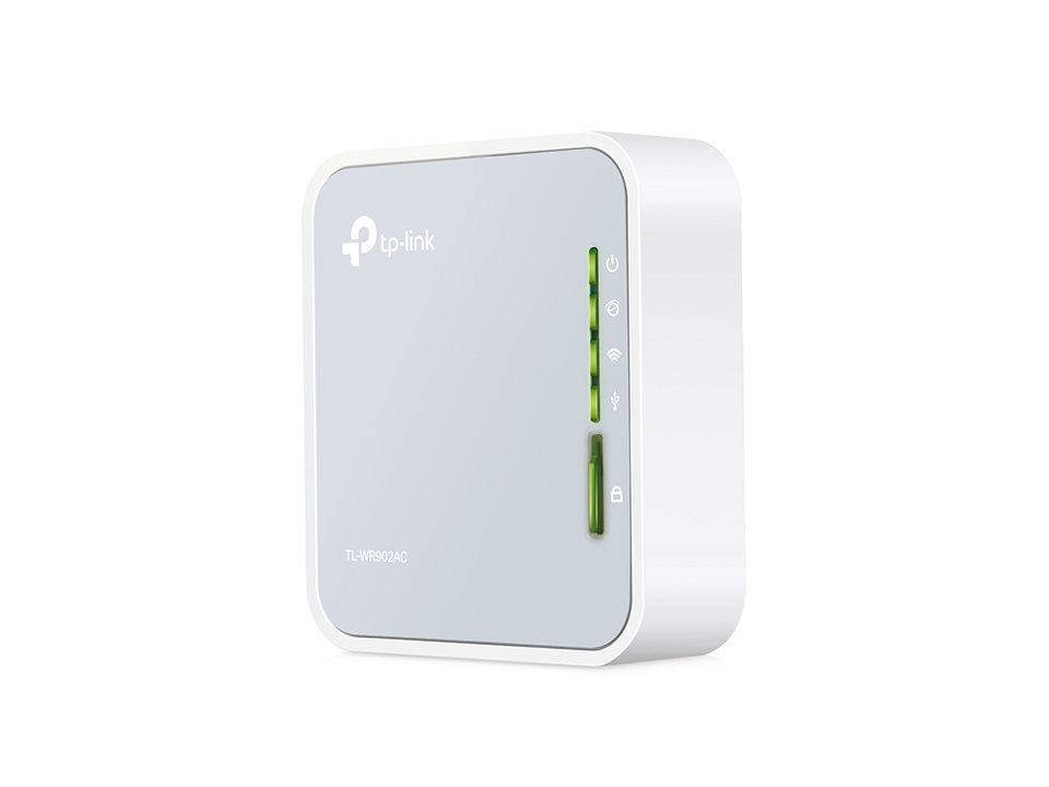 TP-LINK TL-WR902AC wireless router Fast Ethernet Dual-band (2.4 GHz / 5 GHz) 4G White