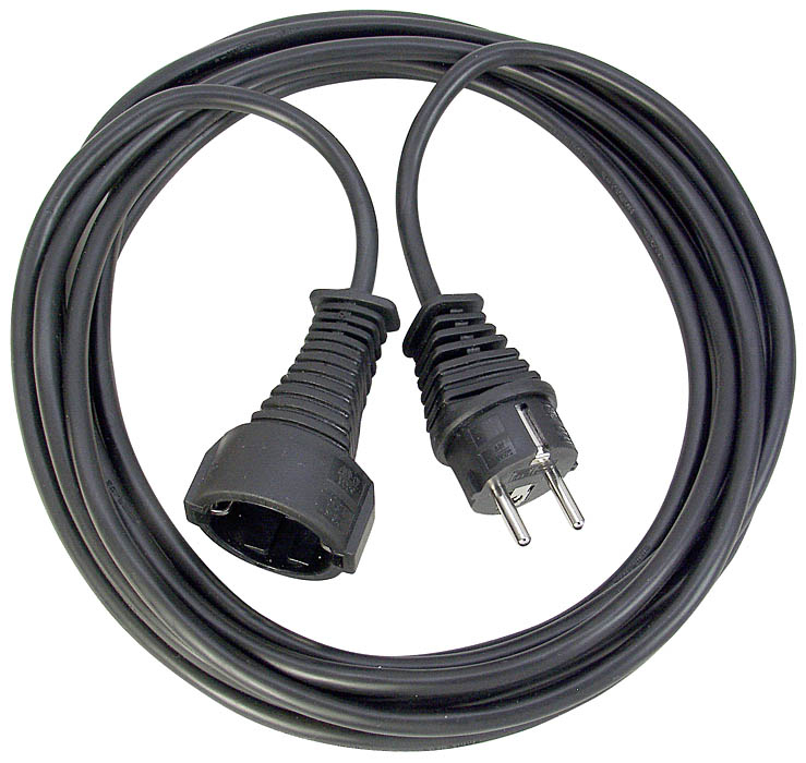 Image of Brennenstuhl H05VV-F 3G1,5 Black 2 m