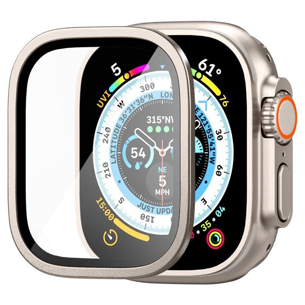 EU Product - Glas.Tr Slim Pro Tempered Glass Screen Protector Apple Watch Ultra 49mm - Gray thumbnail