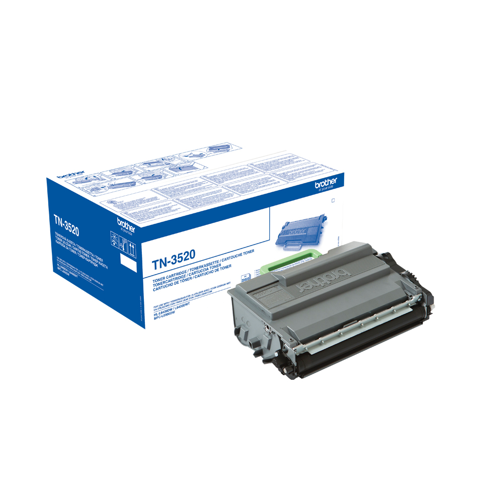 Image of Brother TN-3520P Toner-kit Project, 20K pages ISO/IEC 19752 for...