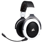 Corsair HS70 Headset Wireless Head-band Gaming Black, White