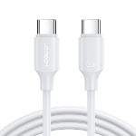 JOYROOM 6956116733704 USB cable USB 2.0 1 m USB C White