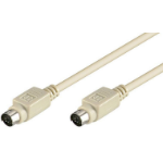 Microconnect IBM056 PS/2 cable 2 m PS/2 M Mini Dim 6 M White