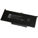 Origin Storage Replacement battery for Dell Latitude 7280 7480 4 Cell 60Wh Battery Type F3YGT 2X39G 0F3YGT 4 CELL 60WH 7.6V