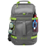 HP Odyssey notebook case 39.6 cm (15.6") Backpack case Green, Grey