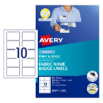 Avery 980040 printer label White Self-adhesive printer label