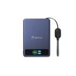 BMX - Better Mobile Xperience SolidSafe™ 5K Solid-State Magnetic Power Bank - Blue