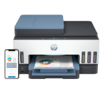 HP Smart Tank 7606 Wireless All-in-One Color Printer, Two-sided printing; Copier, Scanner