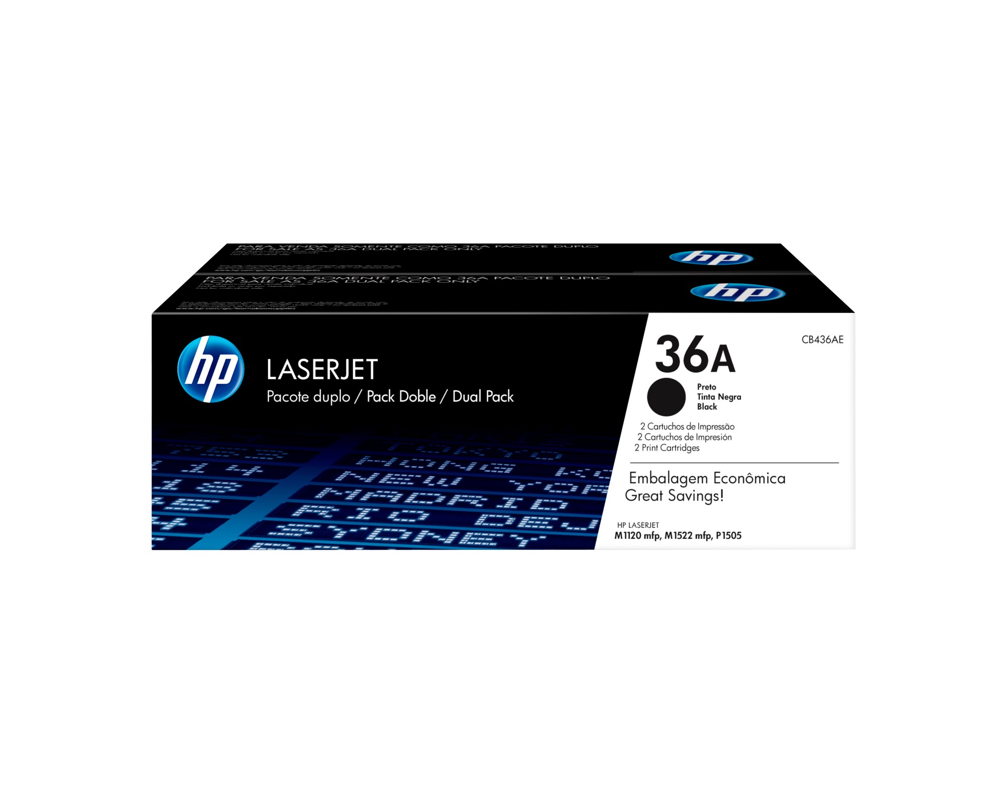 HP CB436A/36A Toner cartridge black, 2K pages ISO/IEC 19752 for HP LaserJet P 1505